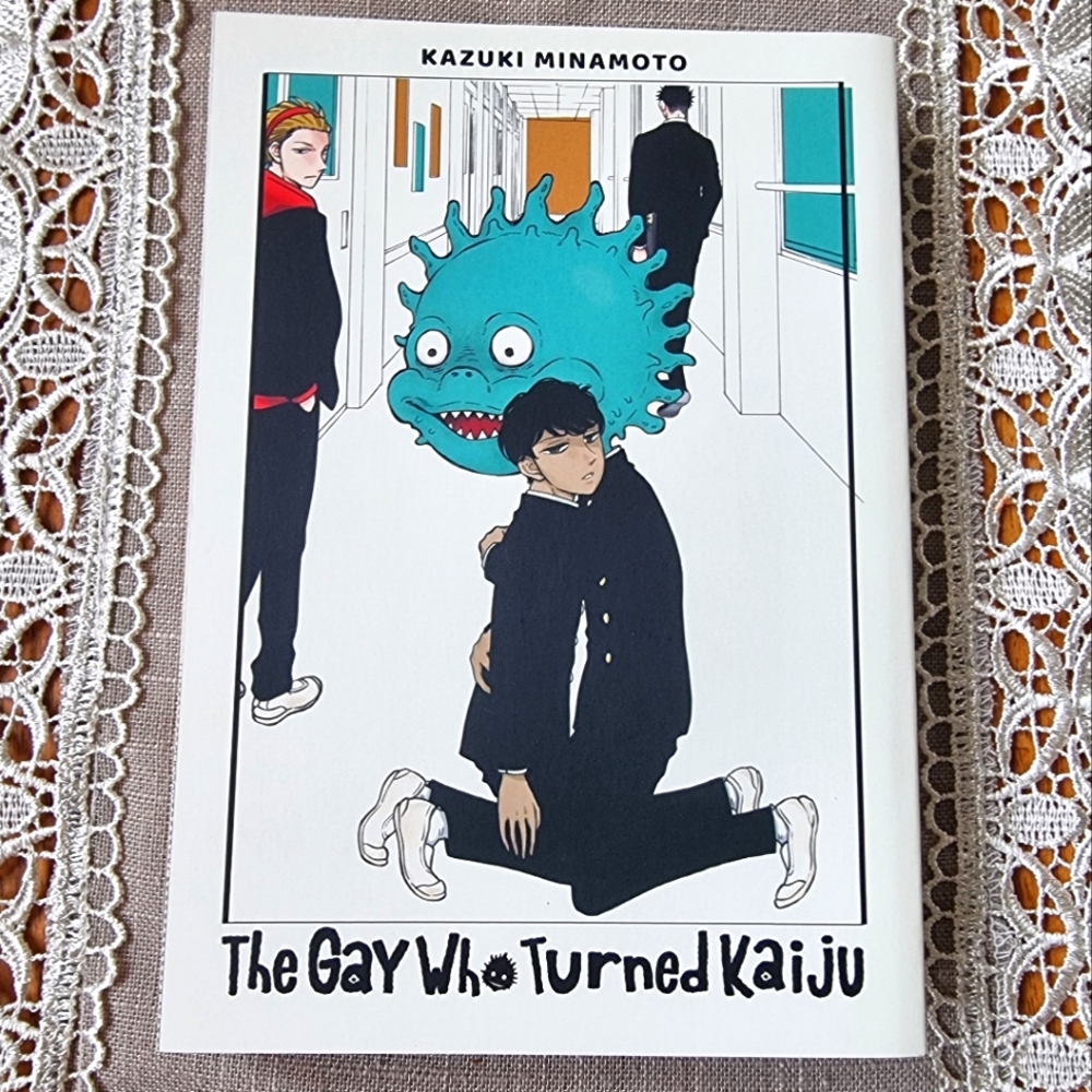 🌟3/$40 Sale!🌟 Kazuki Minamoto Novel - The Gay Who Turned Kaiju ~ Manga Book
